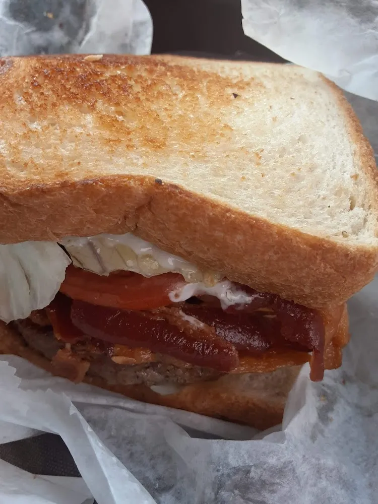 Double Bacon Cheese Burger Deluxe